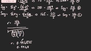 Product Moment Correlation Coefficient 1 PMCC Brief Intro [upl. by Arivle]