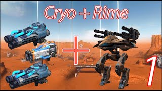 NIGHTINGALE  CRYO RIME WAR ROBOTS FUNNY GAME 2022 BATTLE [upl. by Ydoow]