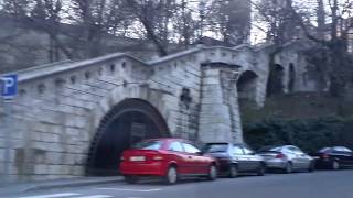 Budapest dashcam Castle district  Várhegy [upl. by Reena]