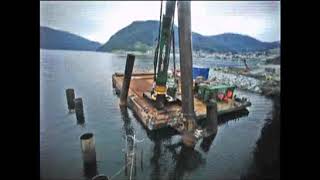 Junttan PM26LC piling rig Fundamentering AS Norway [upl. by Basile387]