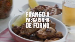 Frango a passarinho de forno  Receitas Saudáveis  Lucilia Diniz [upl. by Irab658]