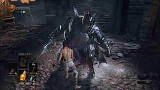 Dark Souls 3 PVE Parrying  Winged Knight Twinaxe [upl. by Carline]