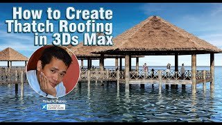 How to Create Thatch Roofing in 3DS MAX [upl. by Hummel]