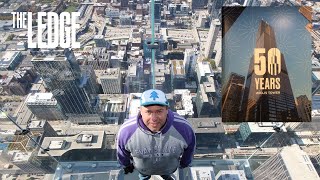 Sears Tower aka Willis Tower 50th Anniversary Visit  Standing on The Edge of the Skydeck [upl. by Giffie50]