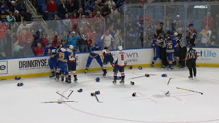 Buffalo Sabres Vs Washington Capitals End Of Game Fight [upl. by Merceer]