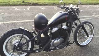 Honda Shadow VT 600 C Bobber  Custom Made [upl. by Schilit]