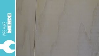 How to White Wash Plywood Walls and Ceiling quotTiny House Projectquot [upl. by Thea]