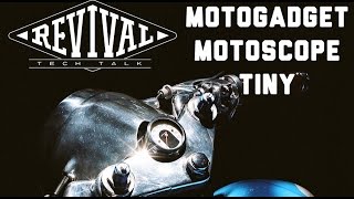 Motoscope Tiny  Revival Cycles Tech Talk [upl. by Rento18]