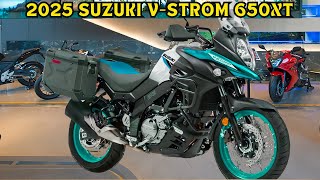 2025 Suzuki VStrom 650 XT Best New Era of Adventure Motorcycling [upl. by Nahgiem]