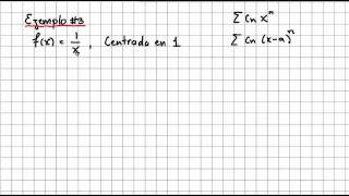 Serie de potencias geometrica [upl. by Namhar]