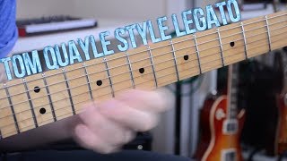 Tom Quayle Style Legato Lick  Spicy Licks 4 [upl. by Almund]