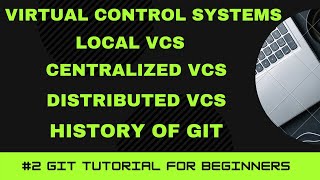 GIT Tutorial for Beginners 2  History of Git  Types of VCS  LocalCentralizedDistributed VCS [upl. by Ytisahcal579]