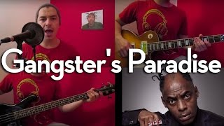 Gangsters Paradise  Coolio Hard Rock Cover Full band cover [upl. by Eneles785]