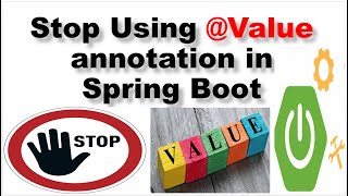 Stop using value annotation in spring boot [upl. by Malamut]