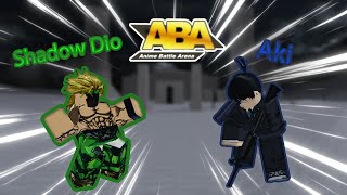 Shadow Dio Aki PTS Sasuke and PTS Zoro Full Guide  Combos  ABA [upl. by Joacima]