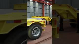 Load King Folding Neck Lowboy Trailers for Sale [upl. by Phylis]