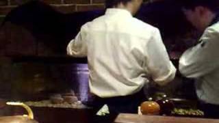 Teppanyaki cooking  Tokyo [upl. by Vere446]