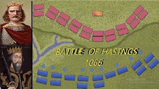 Battle of Hastings 1066 Clash for the English throne ⚔️ history [upl. by Antoinetta47]