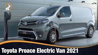 Toyota Proace Electric Van 2021 ESTILO CAPACIDAD Y VERSATILIDAD CON PROPULSIÓN ELÉCTRICA [upl. by Aliehc]