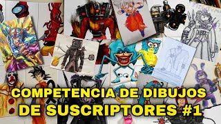 Competencia de Dibujos de Suscriptores Parte 1  CunsArt  subscribers drawing competition part 1 [upl. by Ymma607]