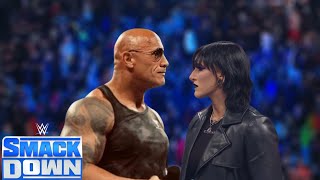 WWE Full Match  Rhea Ripley Vs The Rock  SmackDown Live Full Match [upl. by Muriel]