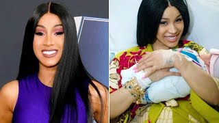 Cardi B Welcomes Baby No 3 with Offset Despite Estrangement A New Chapter Begins [upl. by Ringo]