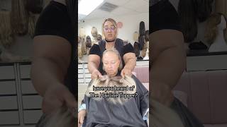 The Hairline Topper Tutorial hairline hairtopper recedinghairline thinhairsolutions [upl. by Einehpets]