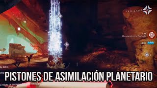 Donde activar PISTONES DE ASIMILACIÓN PLANETARIO  DESTINY 2 [upl. by Siramed922]