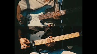 Mexicola  Queens of the Stone Age  Guitar and Bass Cover [upl. by Nwahsar]