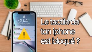 Comment débloquer un iPhone avec le tactile bloqué [upl. by Akiret]