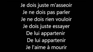 Francis Cabrel  Je laime a mourir Lyrics [upl. by Babbette]