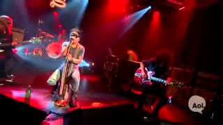 Lenny Kravitz Again Live AOL 2011 [upl. by Bo]