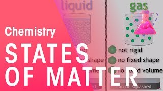 States of Matter solids liquids and gases  Properties of Matter  Chemistry  FuseSchool [upl. by Belle]