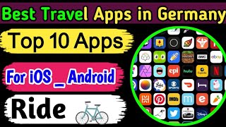 10 Best Travel Apps in Germany [upl. by Enimzzaj]