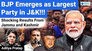 BJP Emerges as the Largest Party in Jammu and Kashmir  Detailed Analysis by World Affairs [upl. by Dieball]