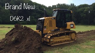 Caterpillar D6K2 XL Dozer with In Cab View and Outside Views [upl. by Nanreh]