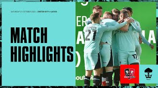 Match Highlights  Exeter City 0 Wigan Athletic 2 [upl. by Lyrpa]