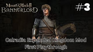 Mount amp Blade II Bannerlord Calradia Expanded Kingdom Mod First Playthrough Part 3 [upl. by Nosylla286]