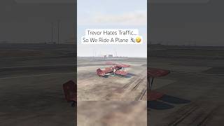 Trevor Hates Traffic 😂 gtaviral gtaonline gta5online gtacars gta5 race trevor [upl. by Annay]