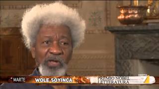 Lintervista al nobel Wole Soyinca di Vicsia Portel [upl. by Sirama]