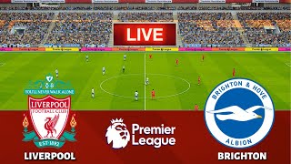 LIVE🔴 LIVERPOOL vs BRIGHTON  Premier League 202425  PES 21 Simulation [upl. by Anoy]