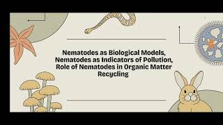 Nematodes as Biological Model  Nematology Beneficial Nematodes [upl. by Ahterod]