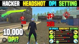 dpisensitivitypointer speed in Free Fire headshot setting [upl. by Quillan]