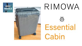 RIMOWA  Essential Cabin  Product Review [upl. by Genesa]