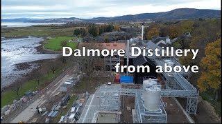 Dalmore Distillery from above [upl. by Keyser702]