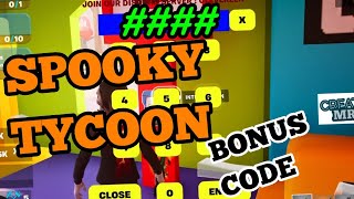 Fortnite  Spooky Tycoon bonus code [upl. by Leor]