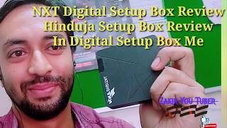 NXT Digital Setup Box Review  Hinduja Setup Box Review  IN Digital Setup Box Review [upl. by Jerrold]