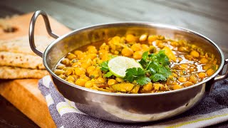 The Ultimate Curried Chickpeas Channa Masala Recipe  healthy gluten free vegan [upl. by Sheree602]