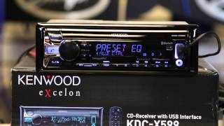 Kenwood Excelons new 2015 Eq on the KDC X399 and KDC X599 [upl. by Hayifas]