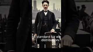 How Nikola Tesla’s Genius Transformed Electricity Forever shorts motivation inspiration facts [upl. by Ymiaj]